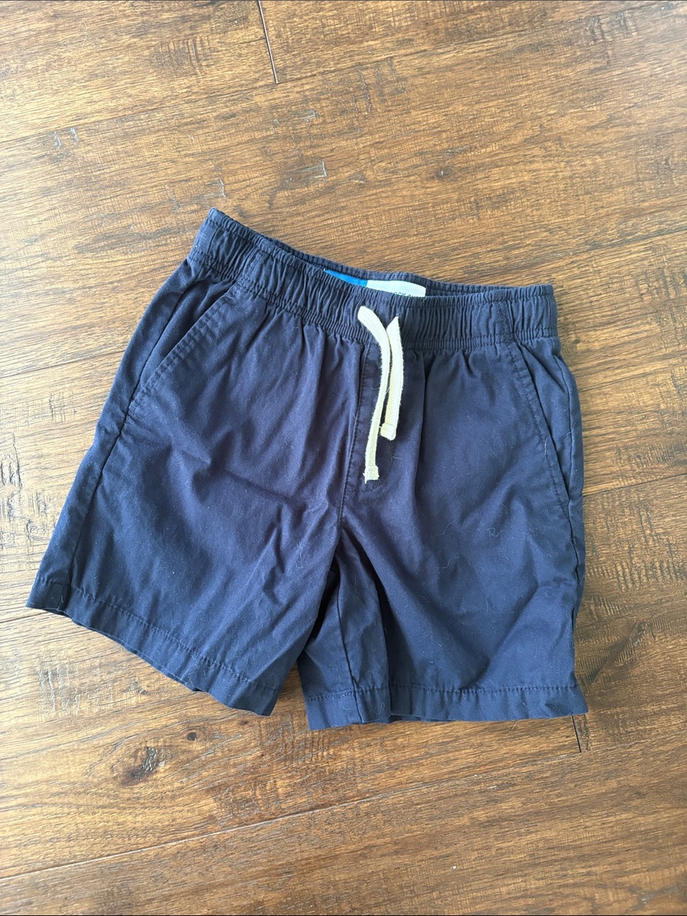 Old Navy Boys Size 8(M) Navy Blue Knit Drawstring Dock Shorts